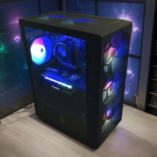 Herní počítač s RX 580