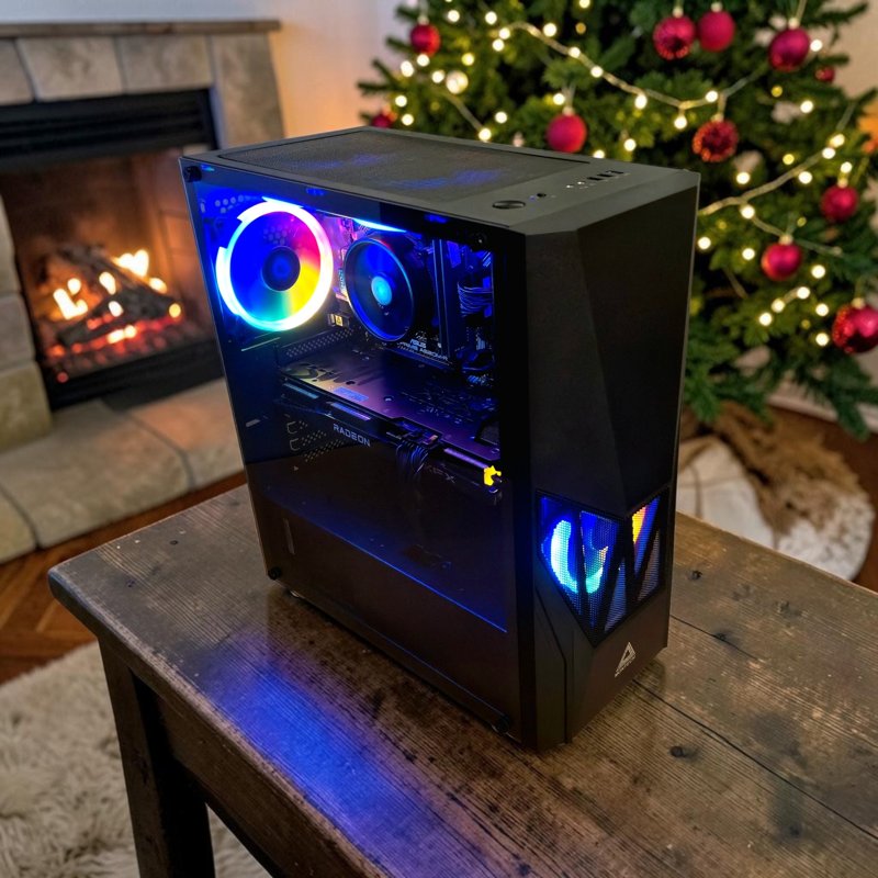 Herní počítač s RX 6600xt